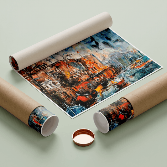 The City Remembers- Varanasi - Art Print
