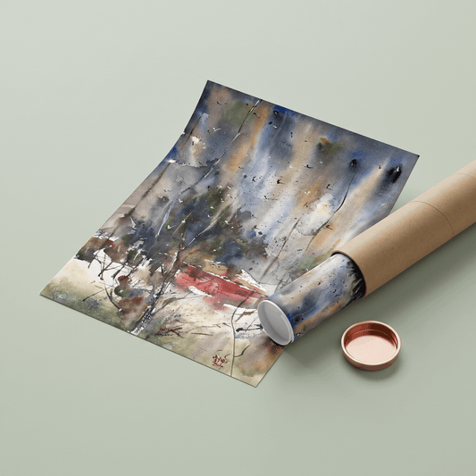Through the Mist - Art Print