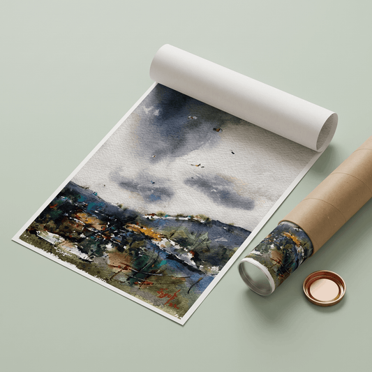 A Distant Morning - Art Print