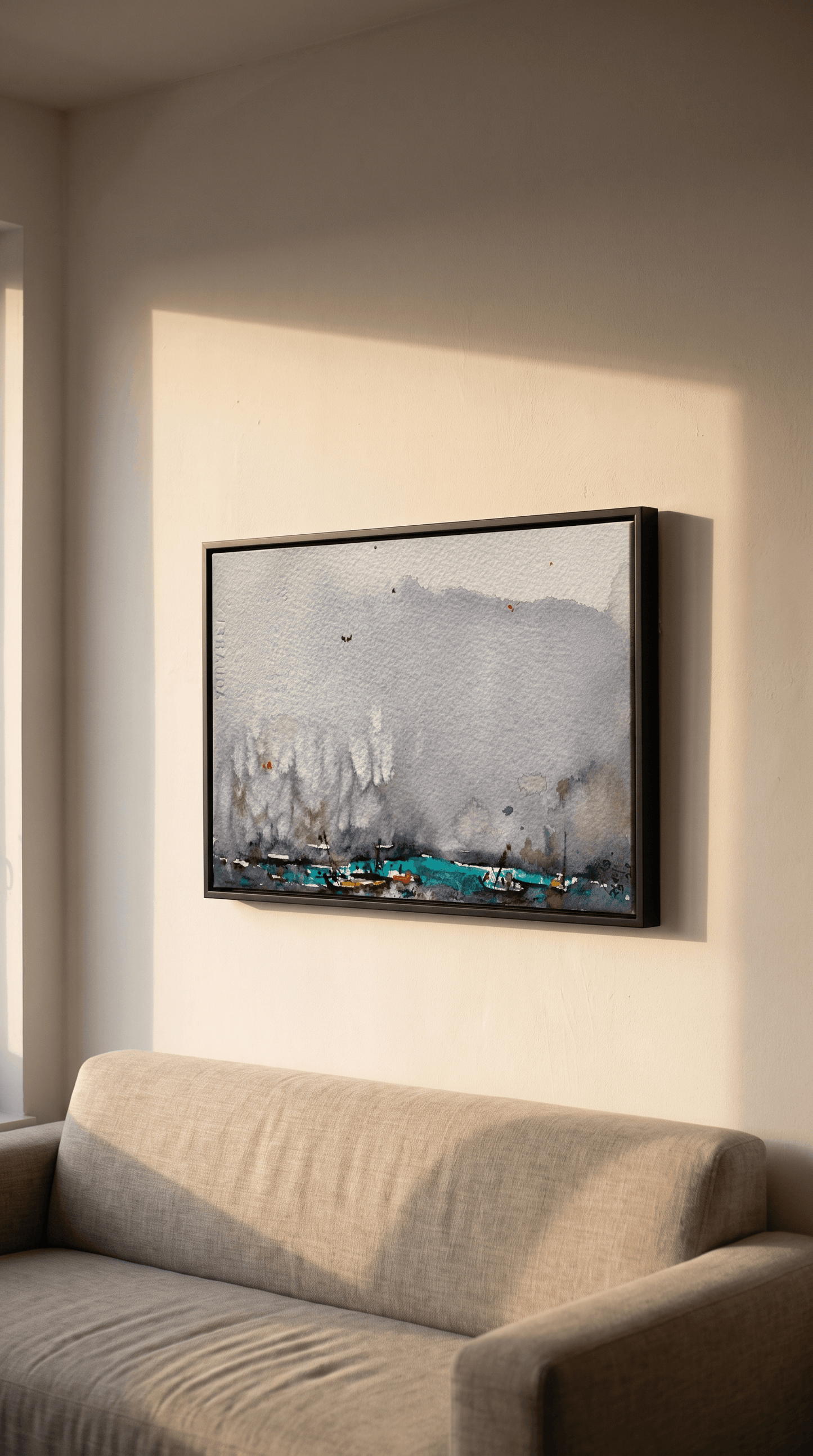 Under a Quiet Sky - Art Print