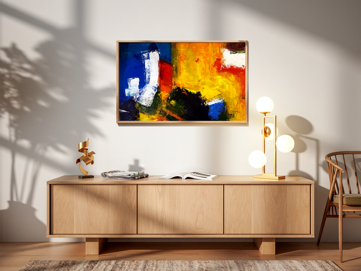 Big abstract - Oil On canvas