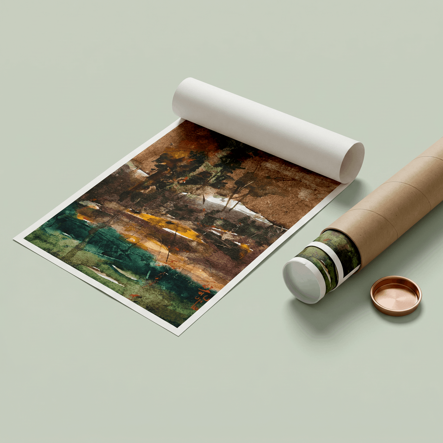 Where the Light Rests - Art Print