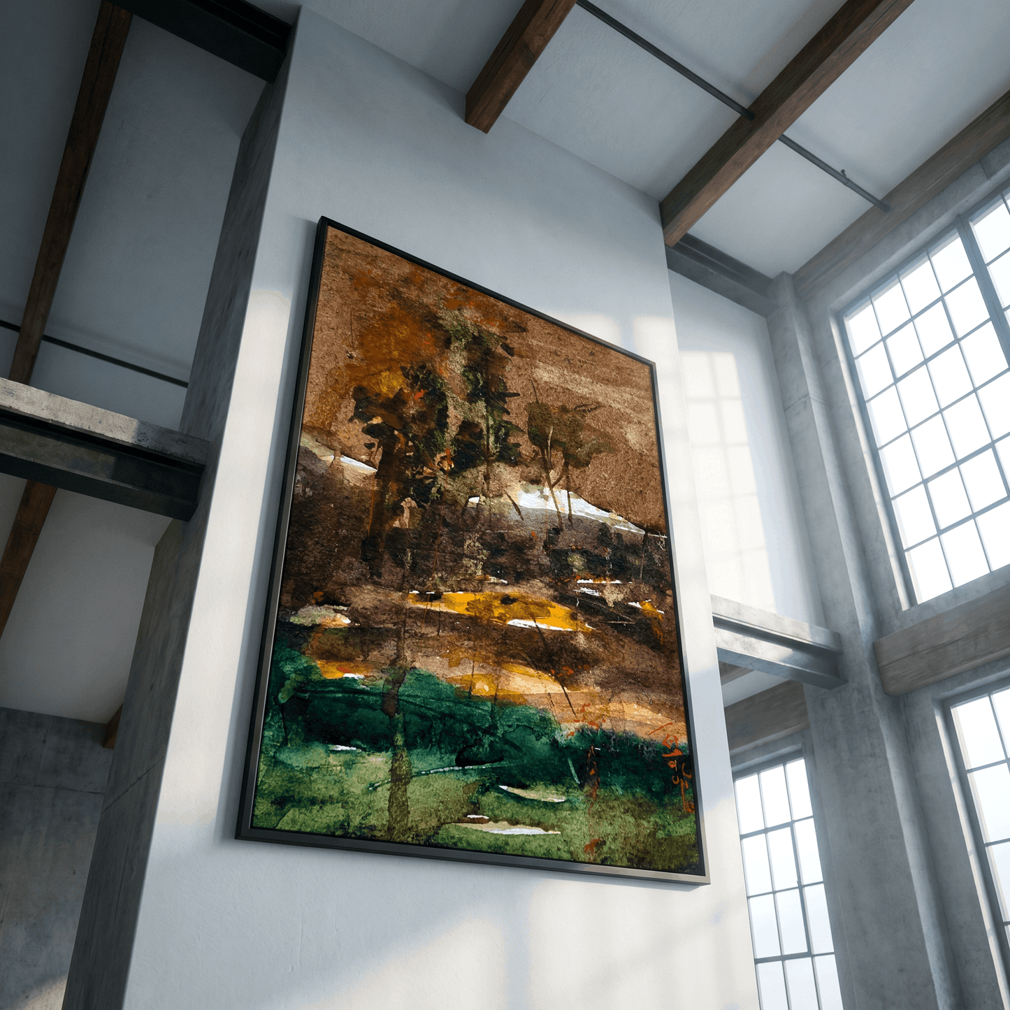 Where the Light Rests - Art Print