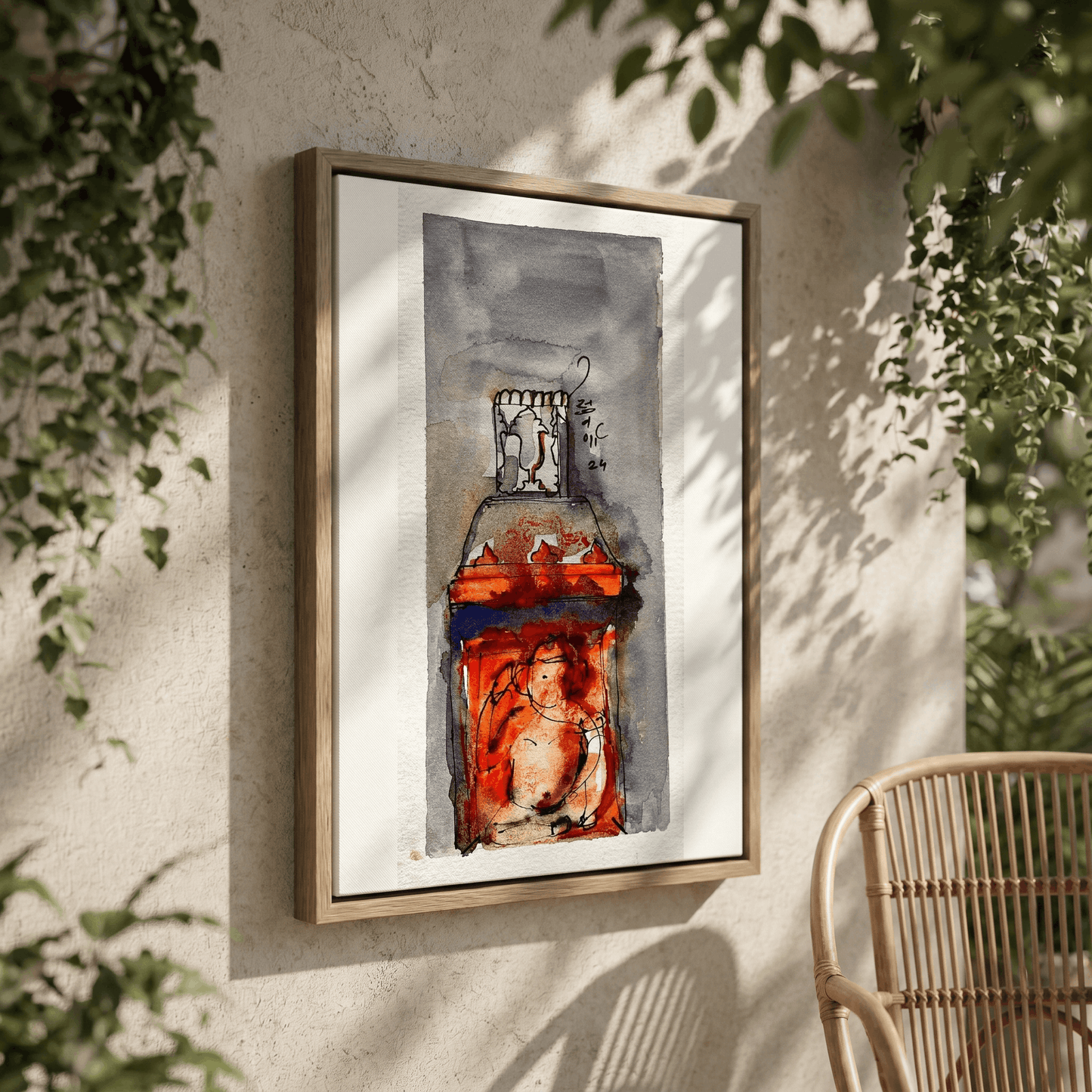 Lord Ganesha 1 - Art Print