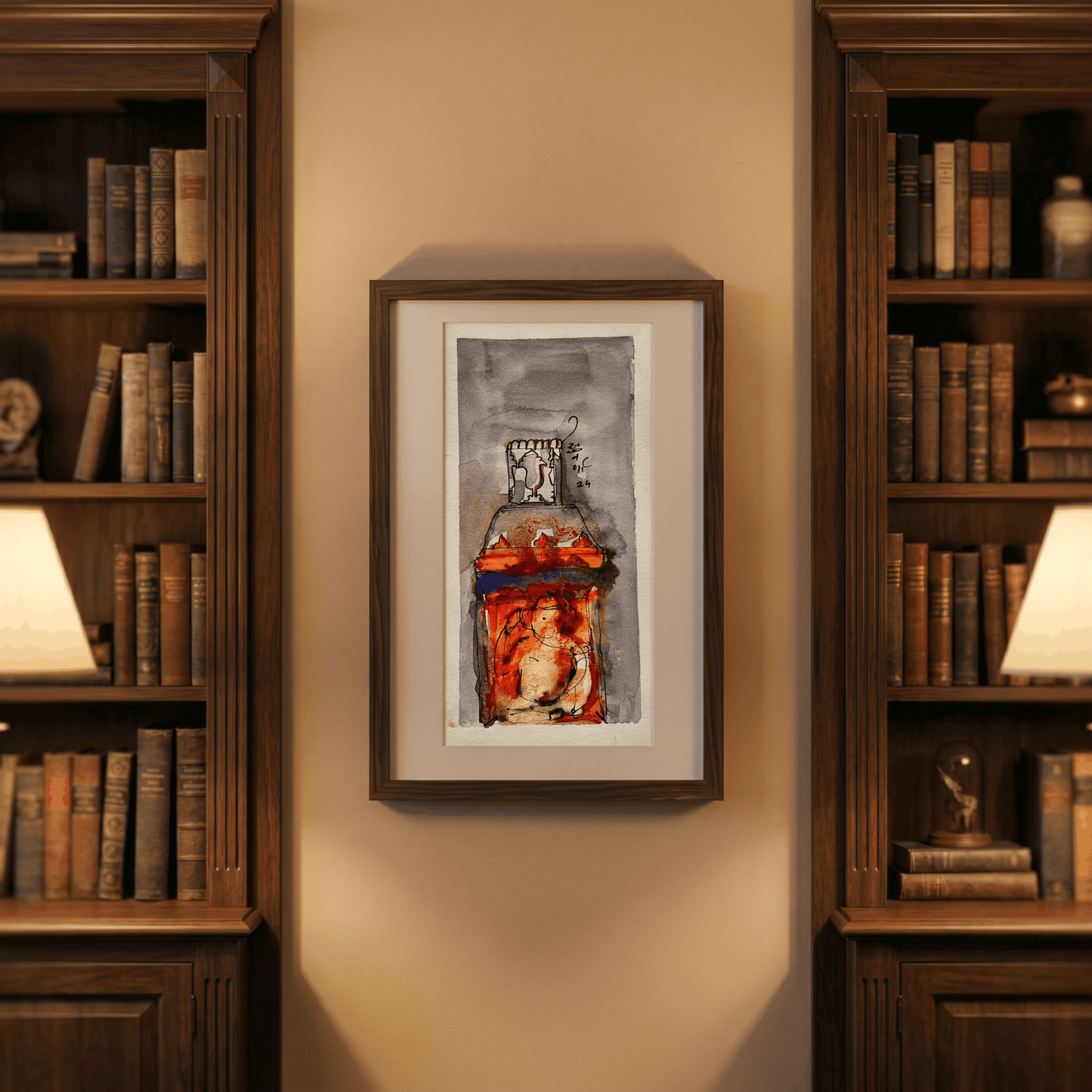 Lord Ganesha 1 - Art Print