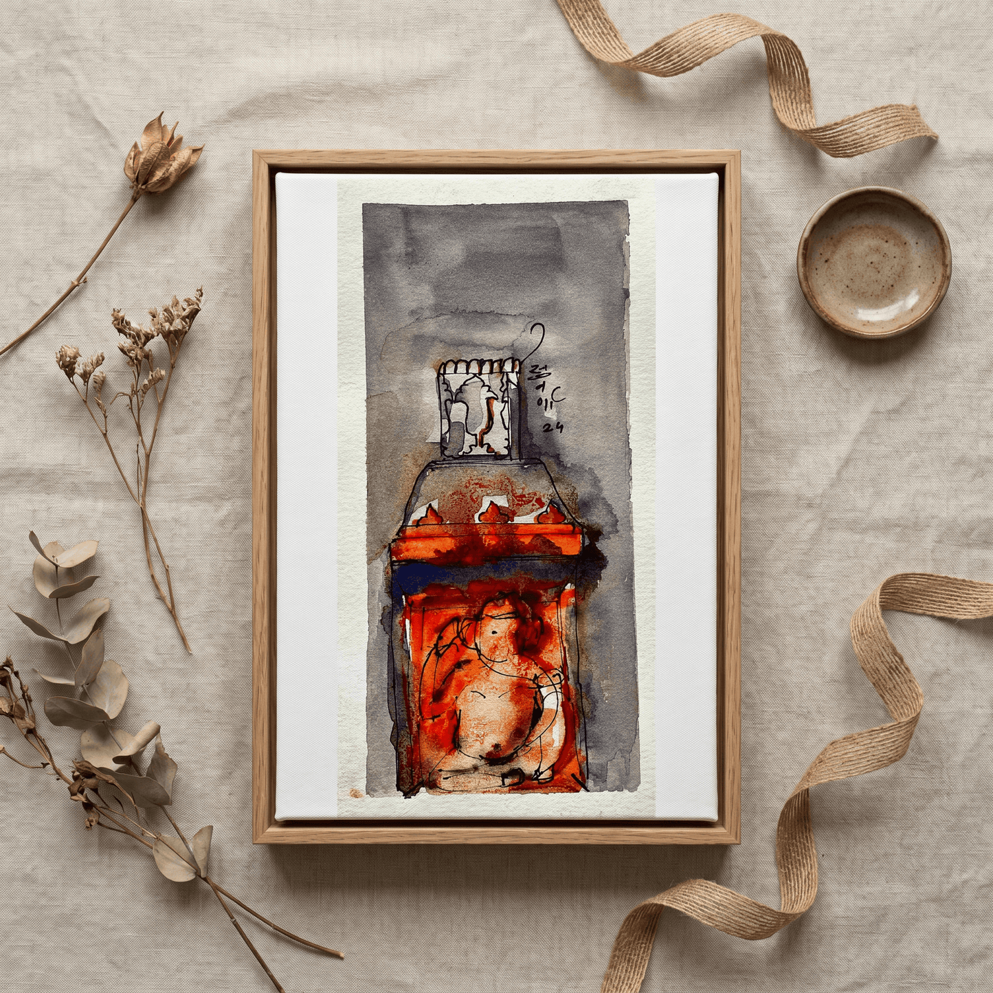 Lord Ganesha 1 - Art Print