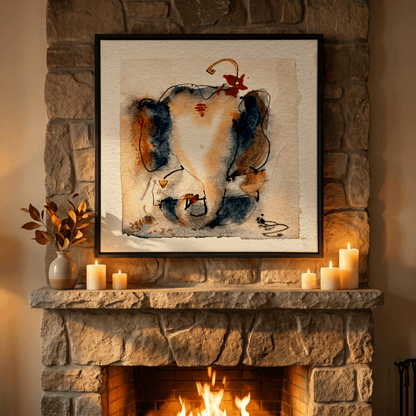 Lord Ganesha 2 - Art Print