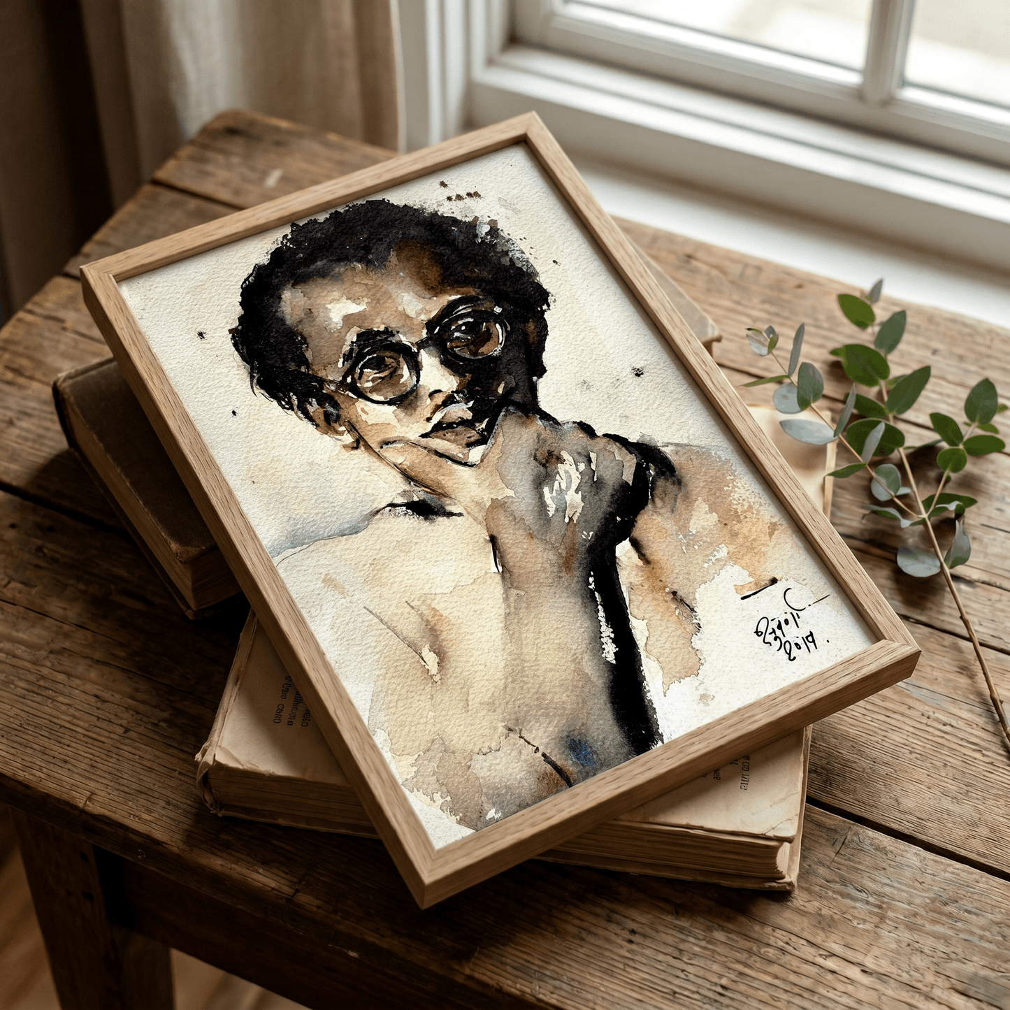 Portrait of Aarti Prabhu - Art Print