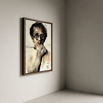Portrait of Aarti Prabhu - Art Print