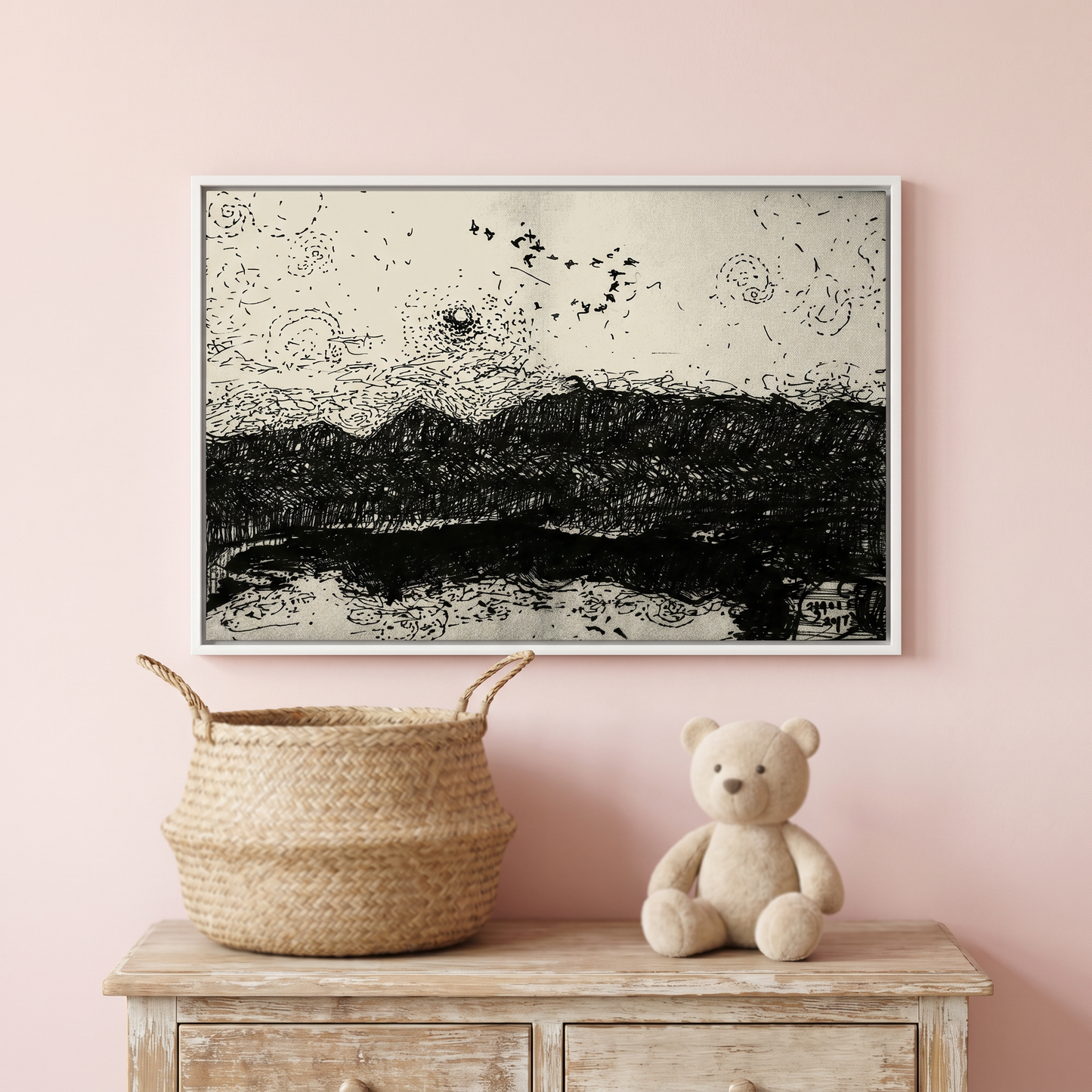 Between Two Horizons - Art Print