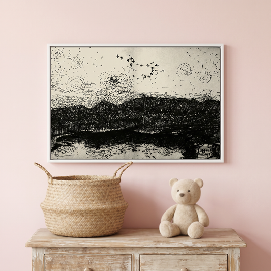 Between Two Horizons - Art Print