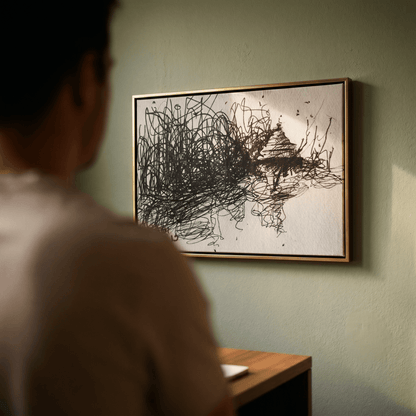 Unfinished Conversations - Art Print