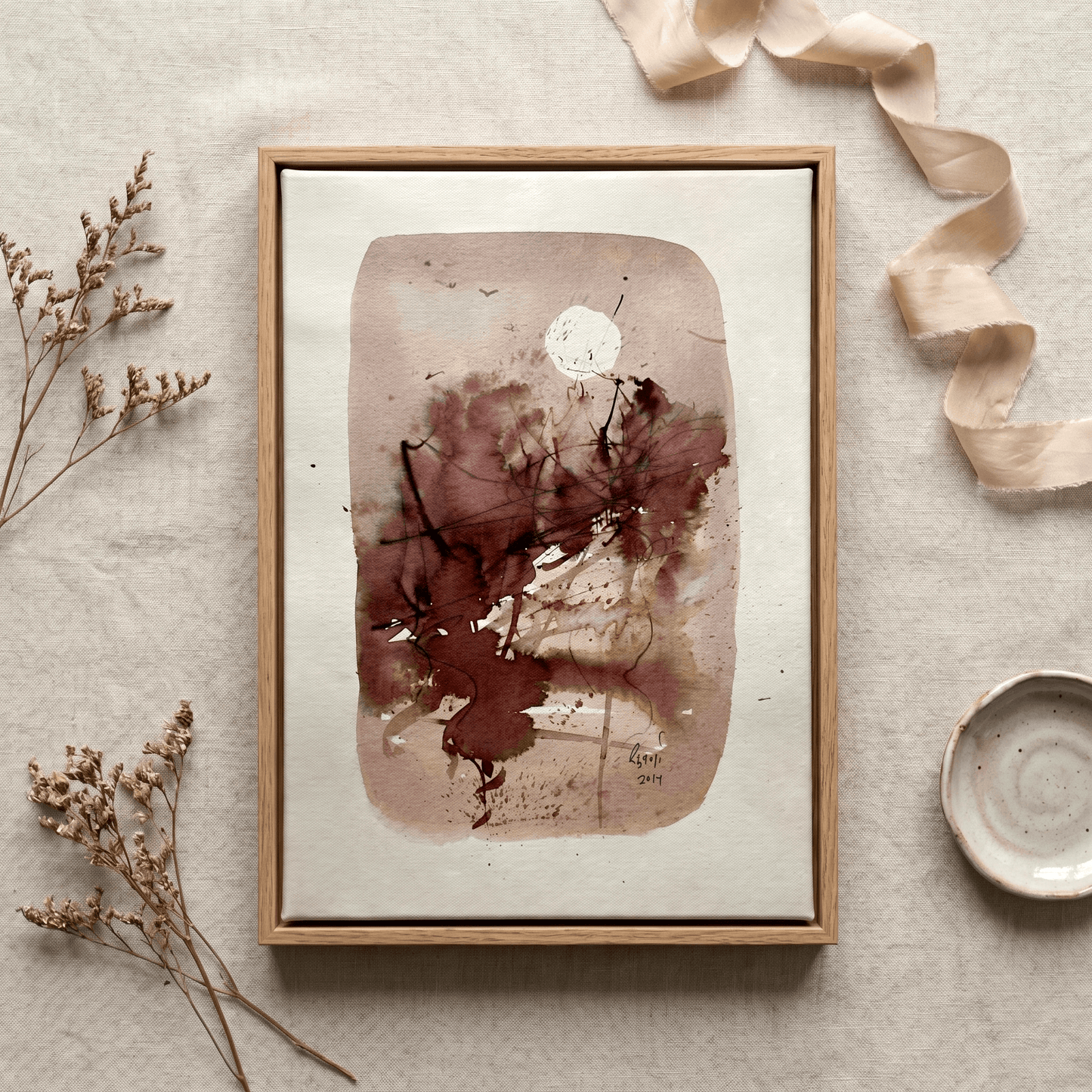 Softly Becoming - Art Print