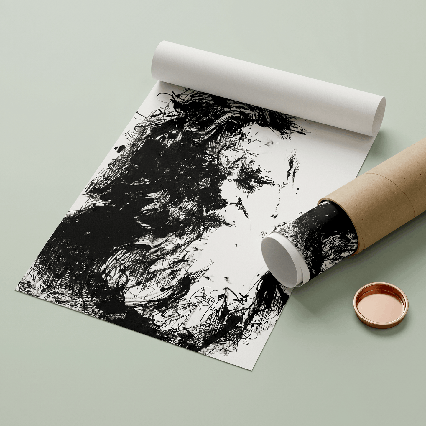 The Weight of Silence - Art Print