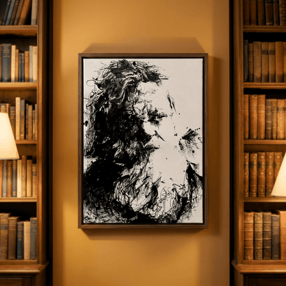 The Weight of Silence - Art Print