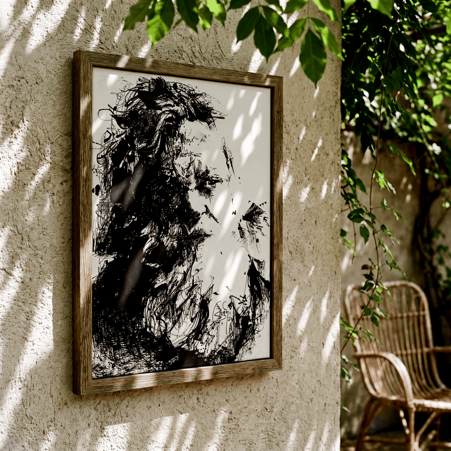 The Weight of Silence - Art Print