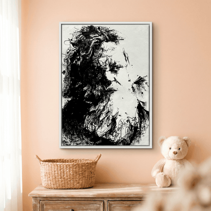 The Weight of Silence - Art Print