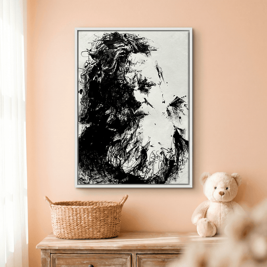 The Weight of Silence - Art Print