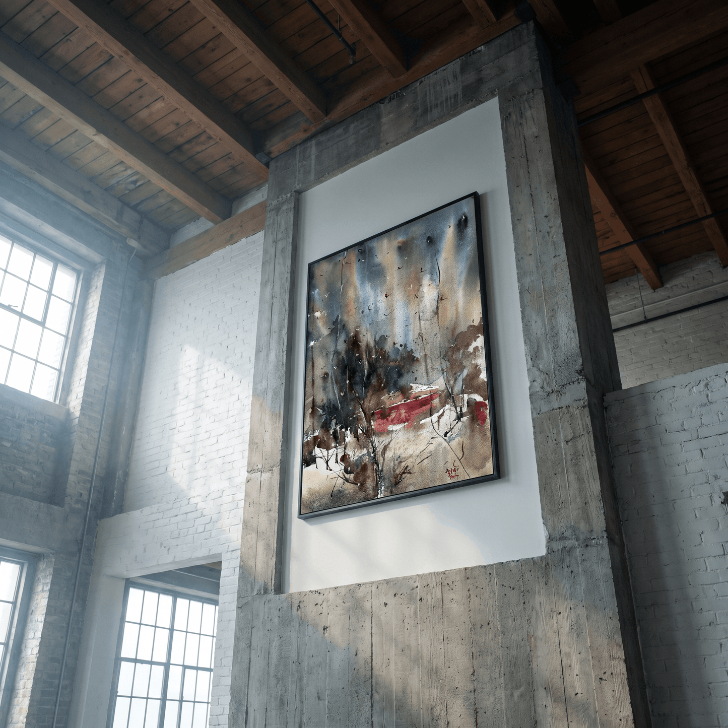 Through the Mist - Art Print