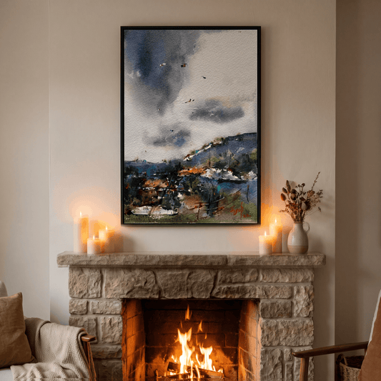 A Distant Morning - Art Print