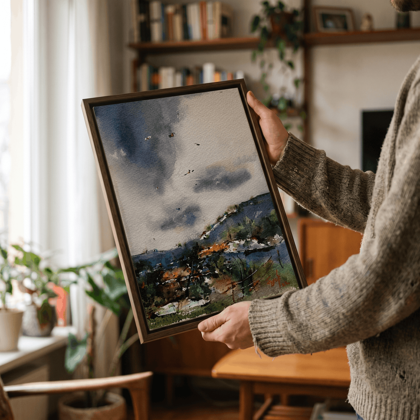 A Distant Morning - Art Print