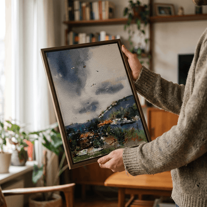 A Distant Morning - Art Print
