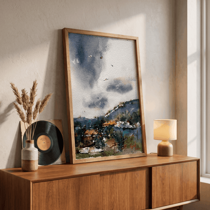 A Distant Morning - Art Print