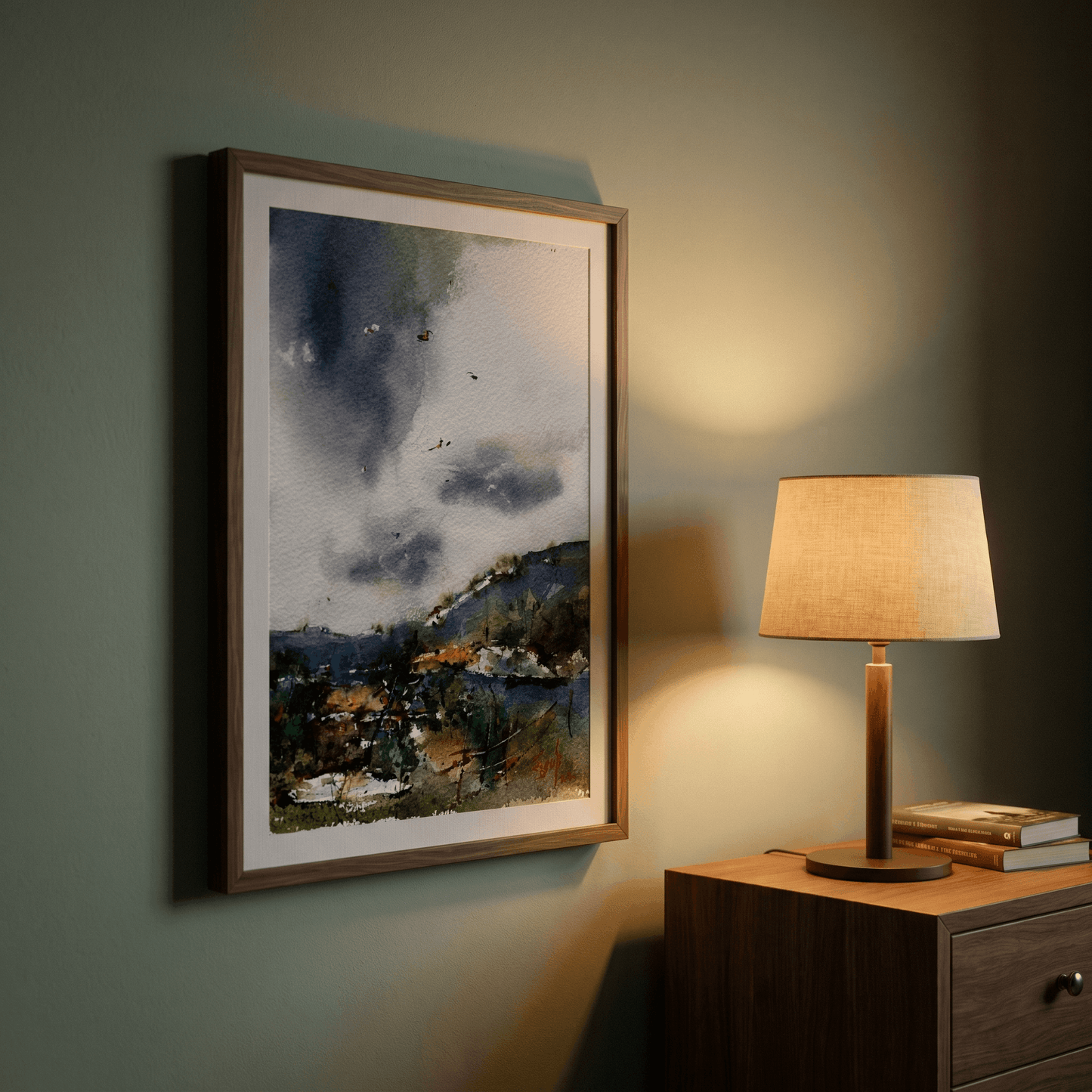 A Distant Morning - Art Print