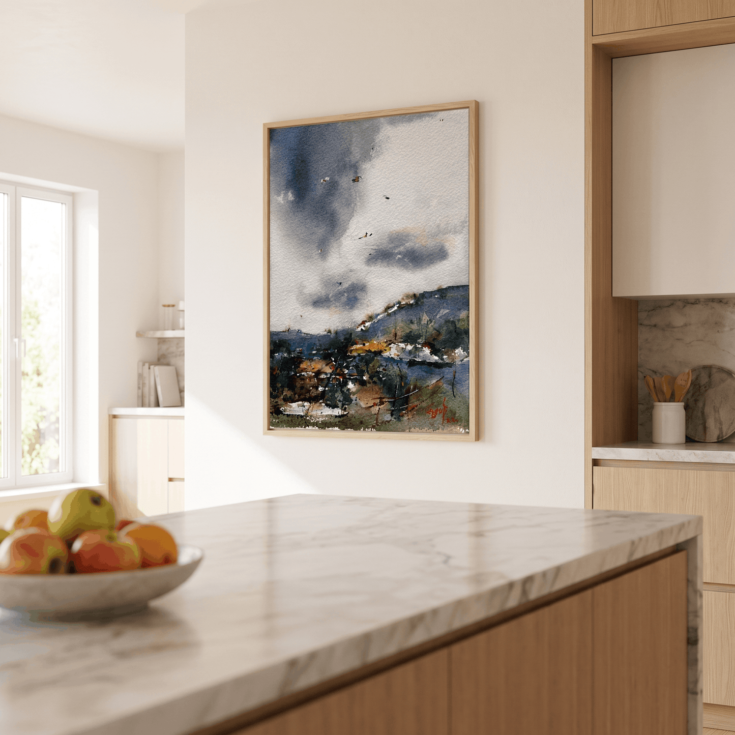 A Distant Morning - Art Print