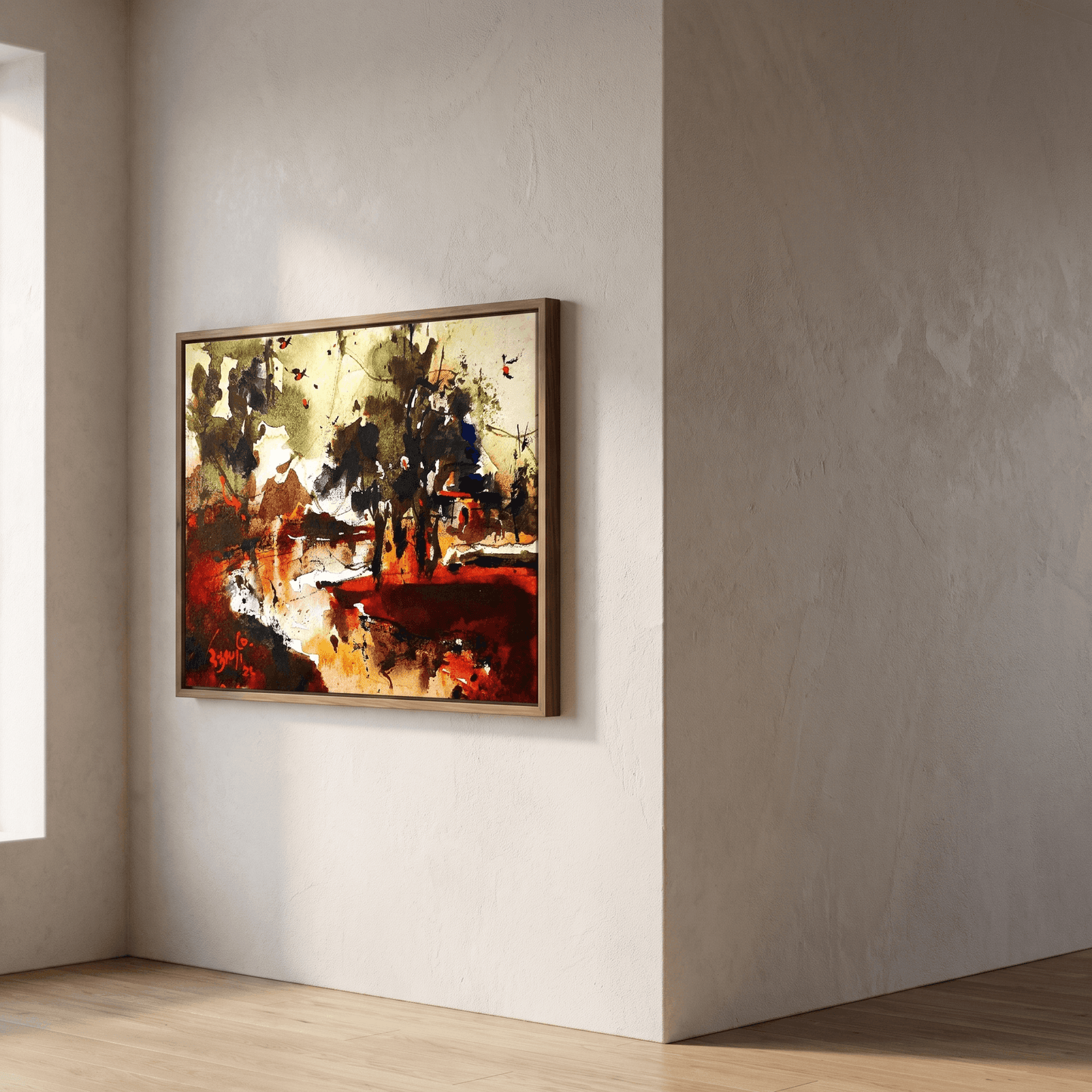 Under the Old Trees - Art Print