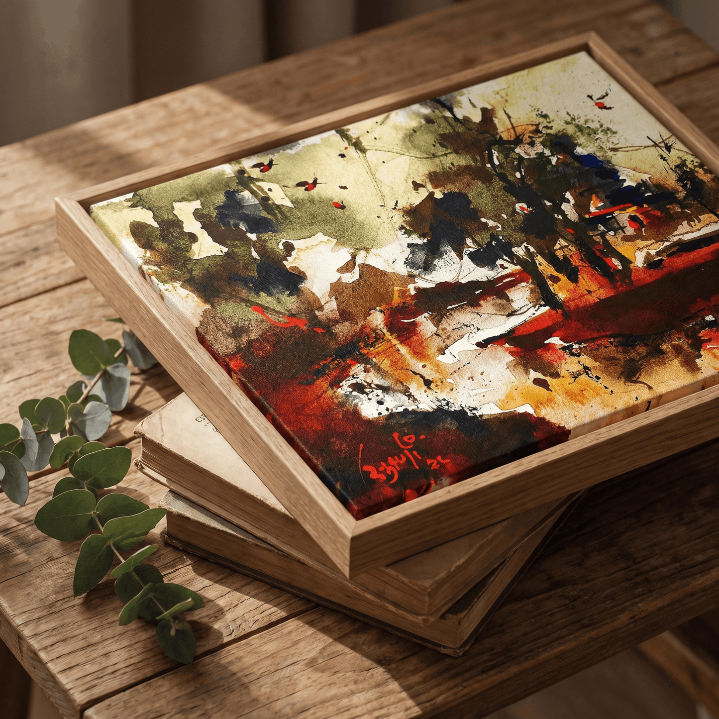 Under the Old Trees - Art Print