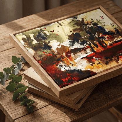 Under the Old Trees - Art Print