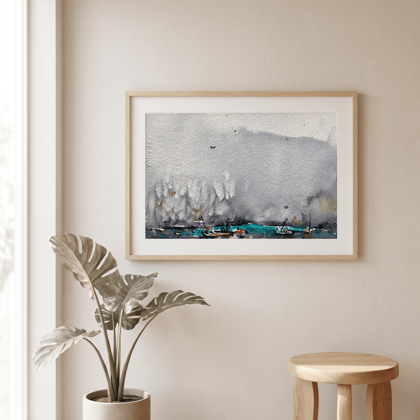 Under a Quiet Sky - Art Print