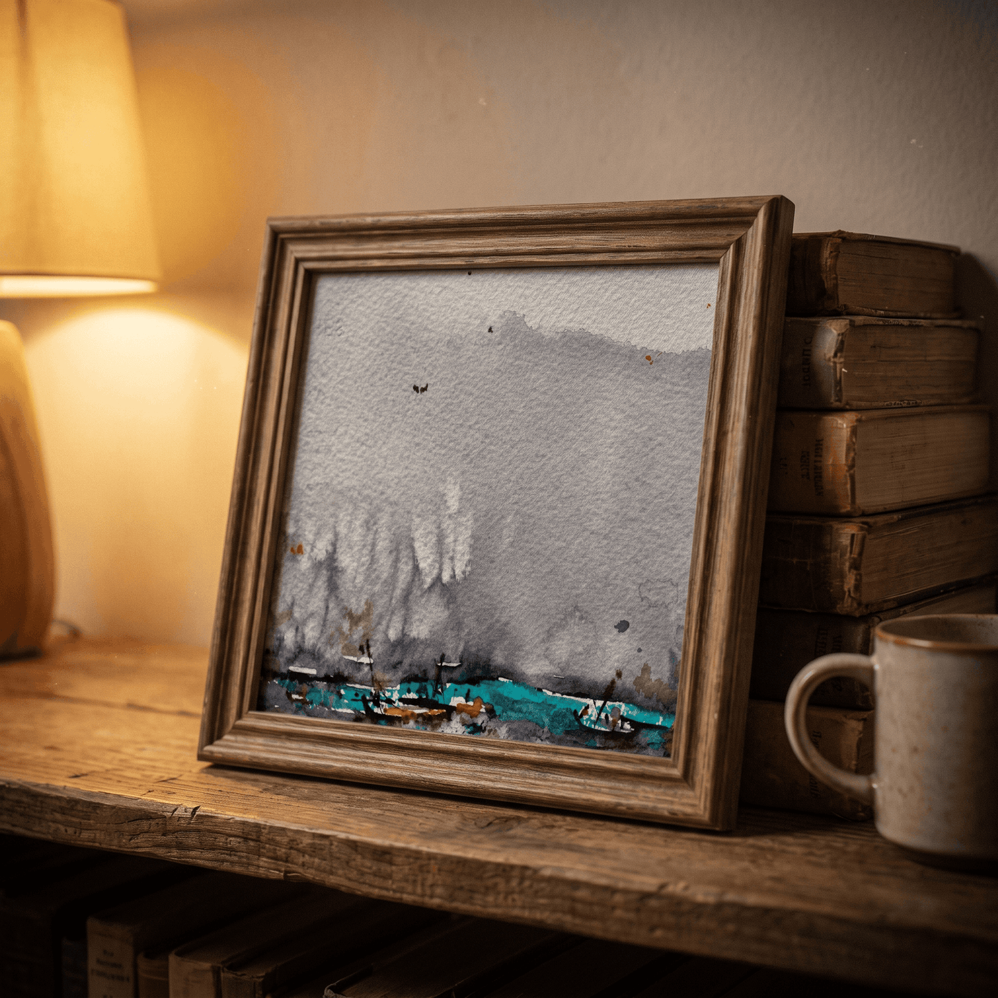Under a Quiet Sky - Art Print
