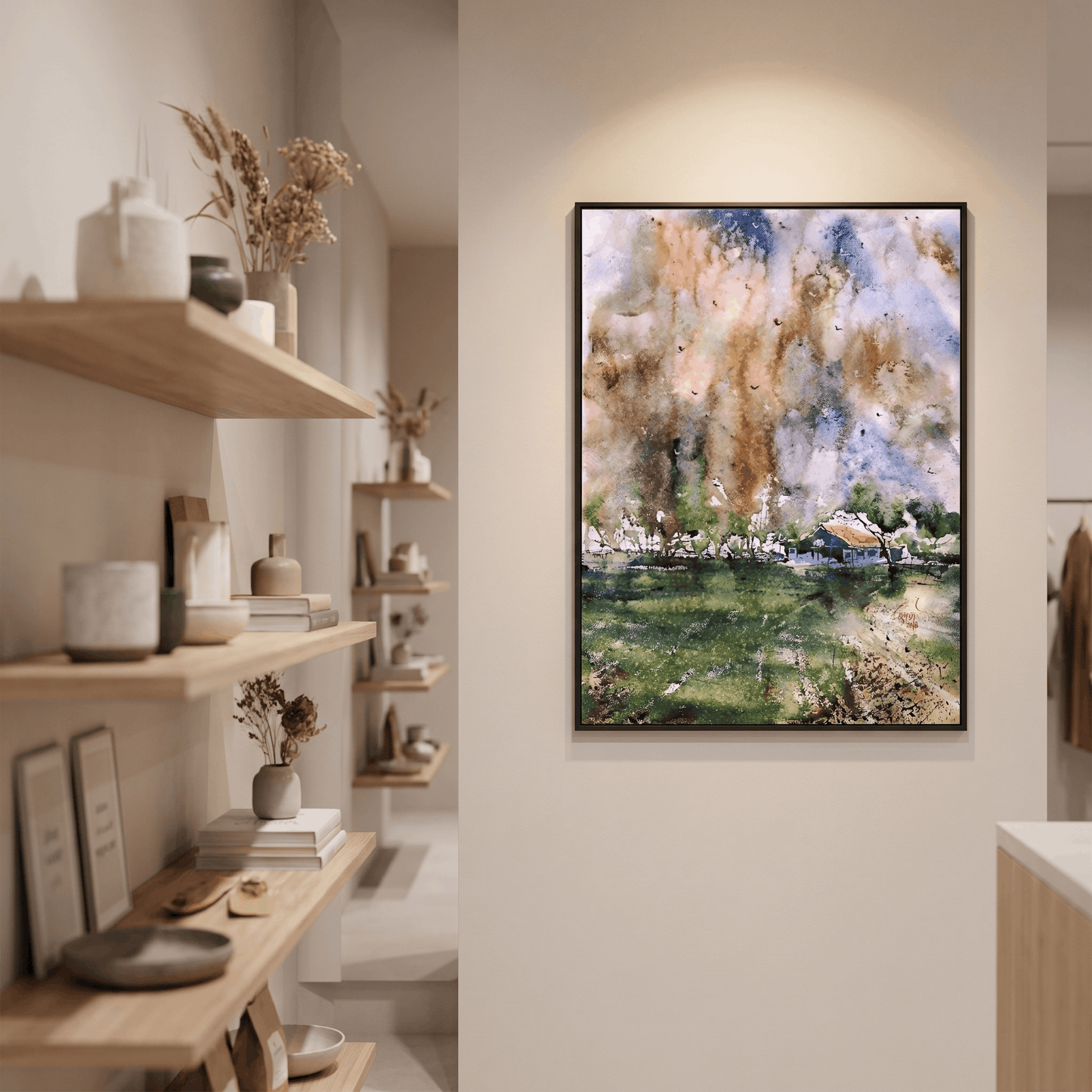 Under a Soft Sky - Art Print