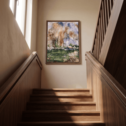 Under a Soft Sky - Art Print