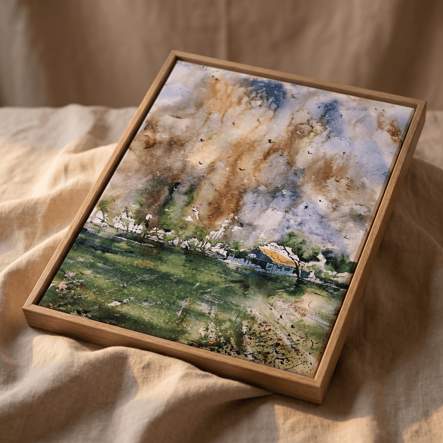 Under a Soft Sky - Art Print