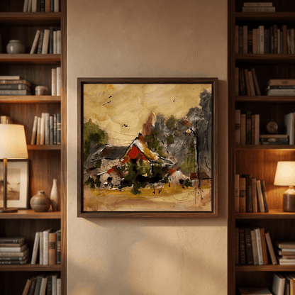 Under the Golden Sky - Art Print