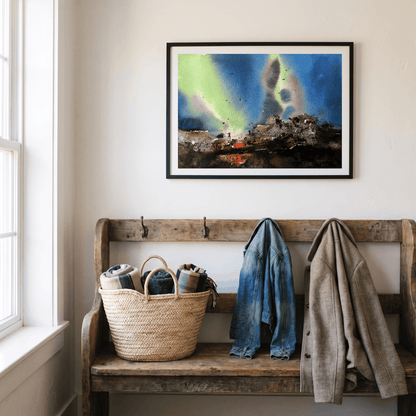 A Mountain Morning - Art Print