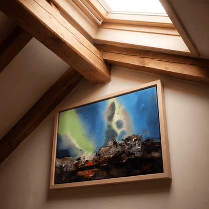 A Mountain Morning - Art Print