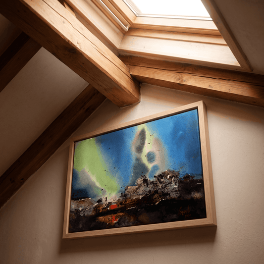 A Mountain Morning - Art Print